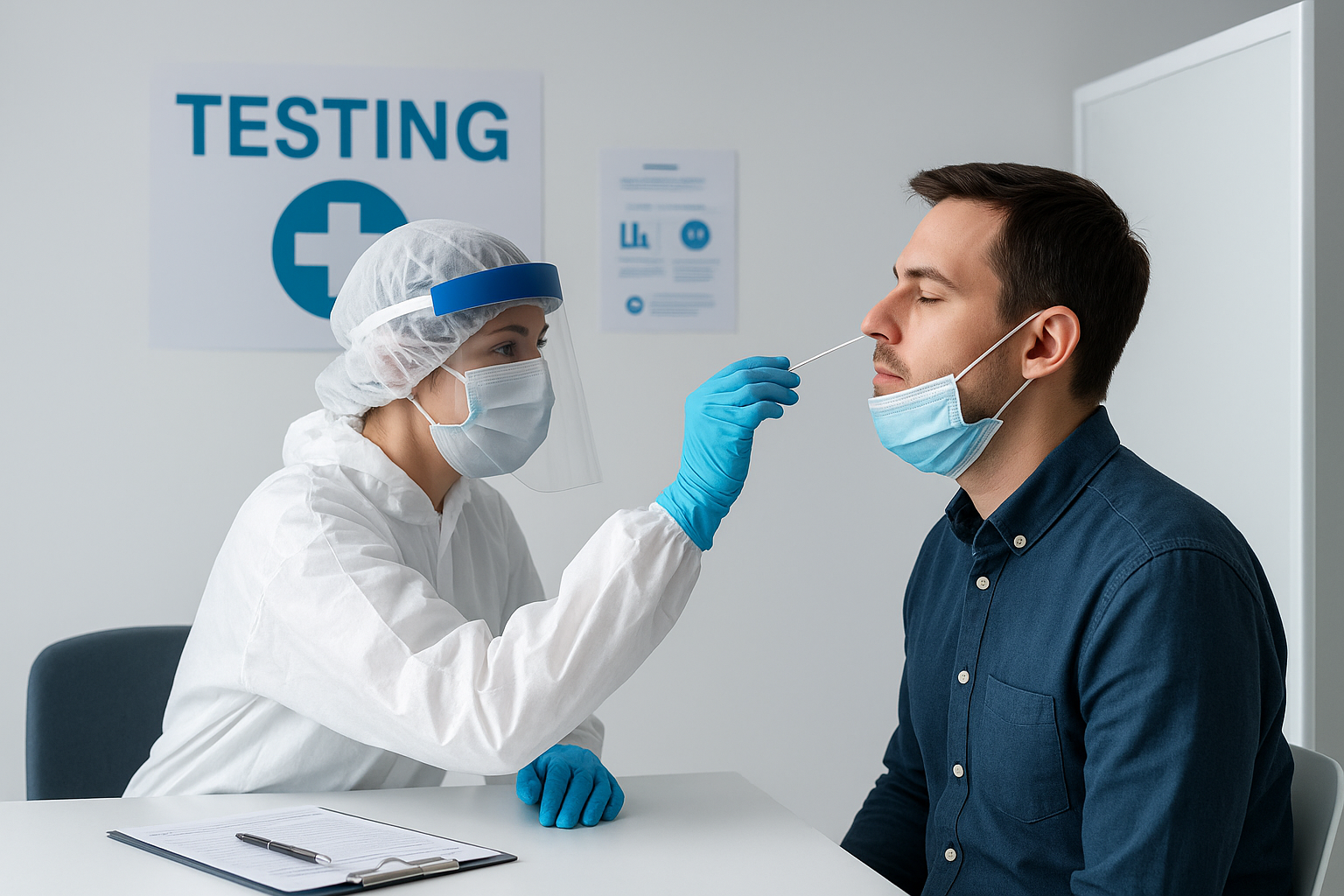 hygirnic and safe testing environment